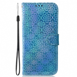 Bőrtok Xiaomi Redmi Note 13 Pro Plus 5g Strappy Disco Stílus