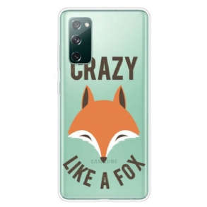 Telefontok Samsung Galaxy S20 FE Fox / Crazy Like A Fox