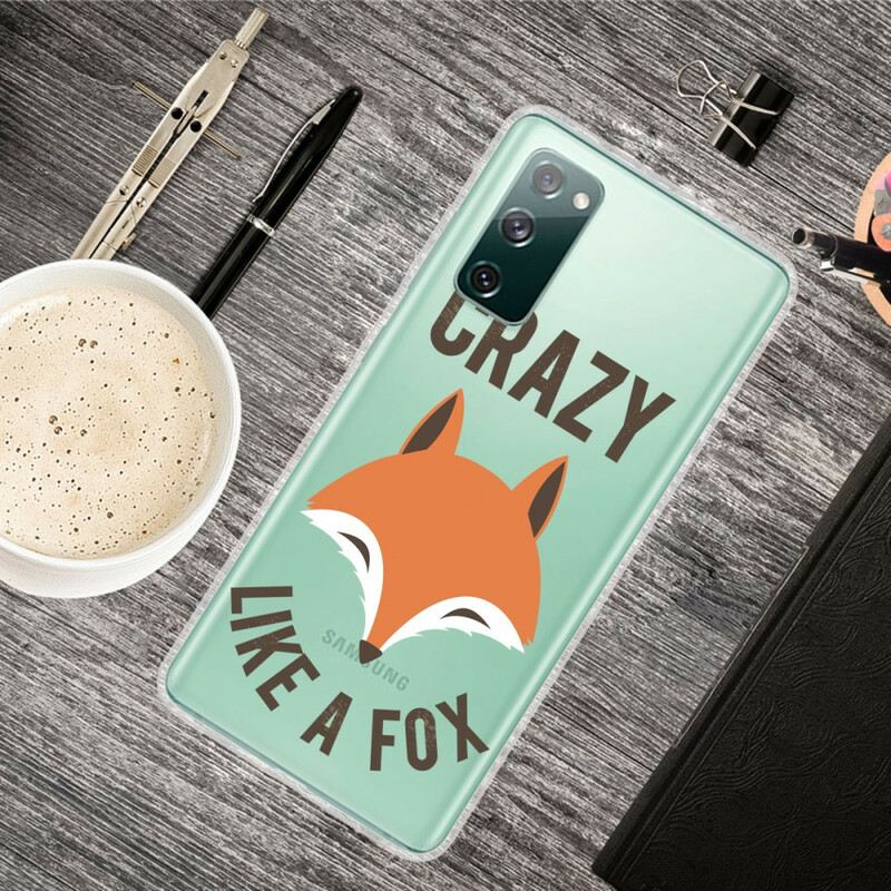 Telefontok Samsung Galaxy S20 FE Fox / Crazy Like A Fox