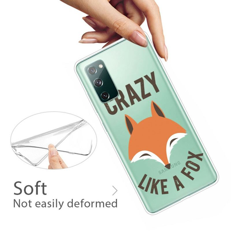 Telefontok Samsung Galaxy S20 FE Fox / Crazy Like A Fox