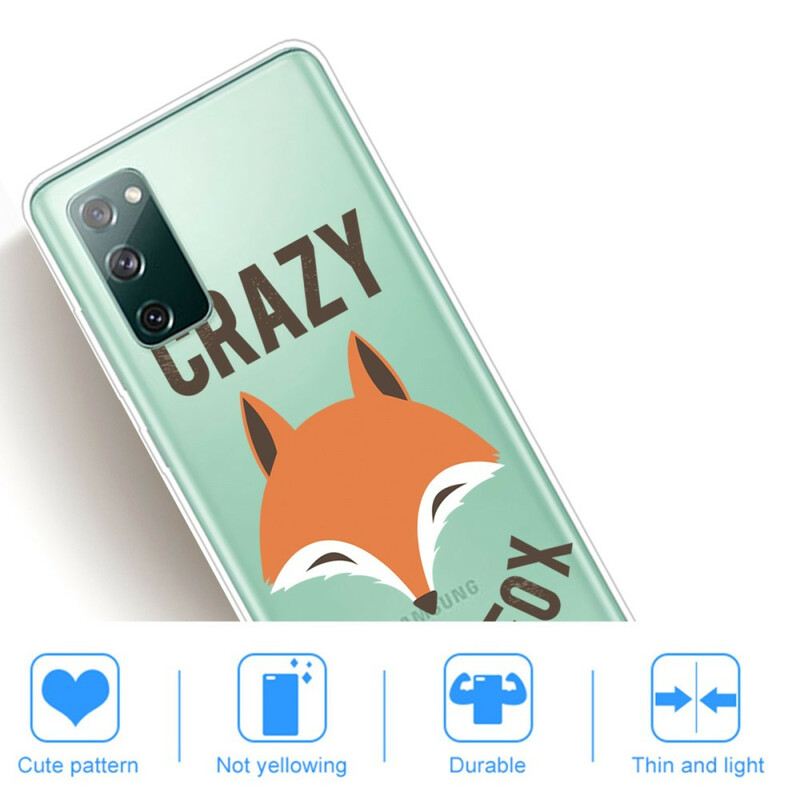 Telefontok Samsung Galaxy S20 FE Fox / Crazy Like A Fox