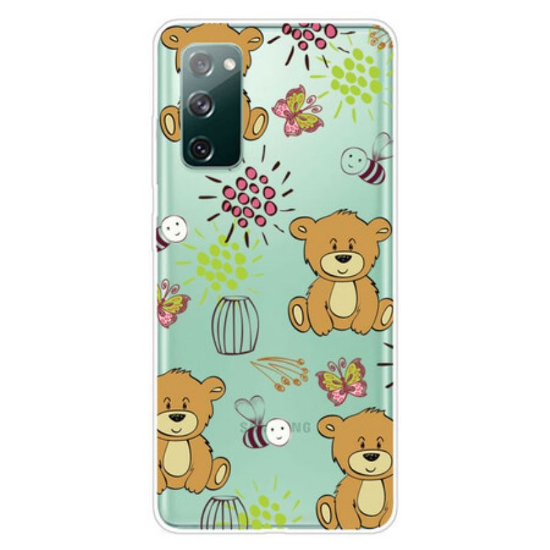 Telefontok Samsung Galaxy S20 FE Teddy Bears Felső