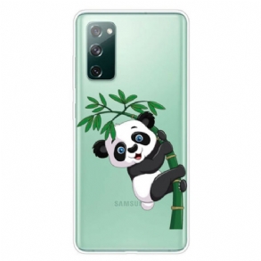 Telefontok Samsung Galaxy S20 FE Zökkenőmentes Panda Bambuszon