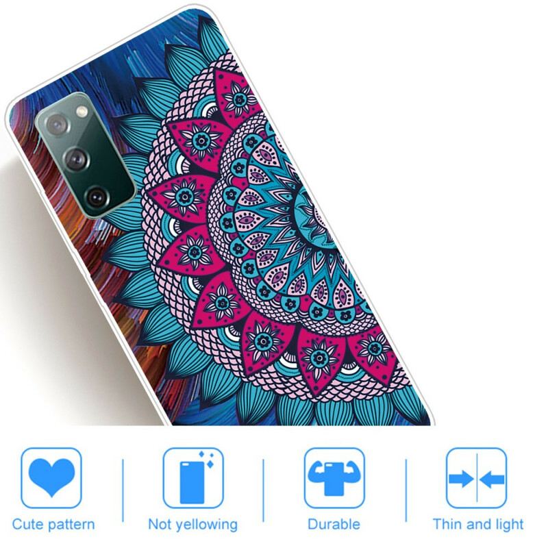 Tok Samsung Galaxy S20 FE Színes Mandala