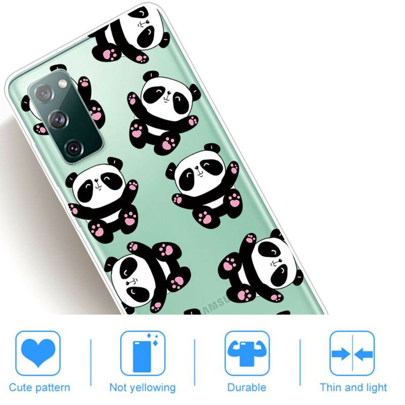 Tok Samsung Galaxy S20 FE Top Pandas Fun