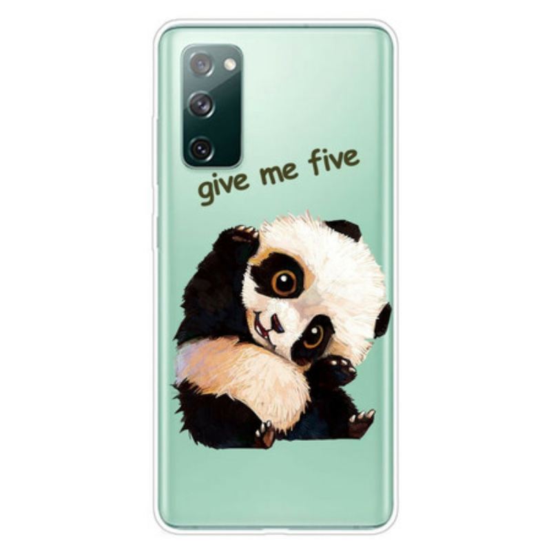 Tok Samsung Galaxy S20 FE Zökkenőmentes Panda Give Me Five