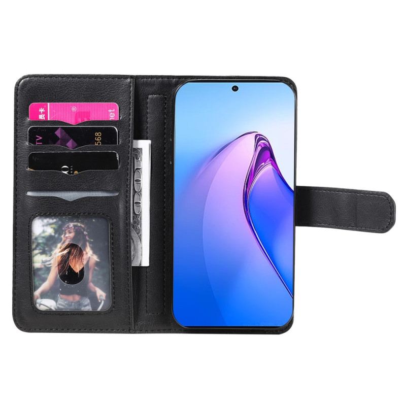 Fliptok / Bőrtok Oppo Reno 8 Pro Kártyatartó