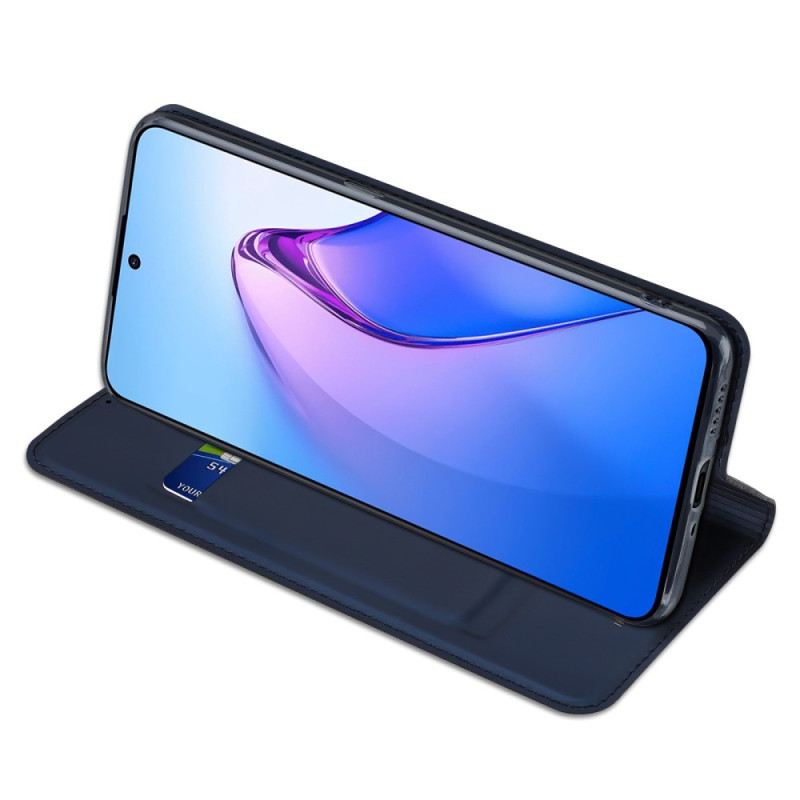 Fliptok Oppo Reno 8 Pro Bőrtok Skin Pro Dux Ducis