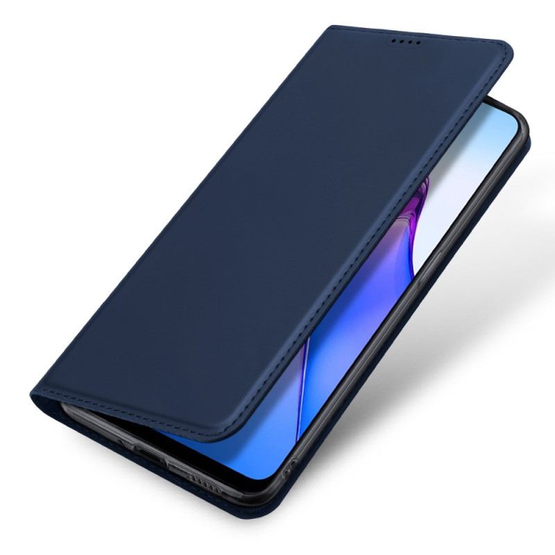 Fliptok Oppo Reno 8 Pro Bőrtok Skin Pro Dux Ducis