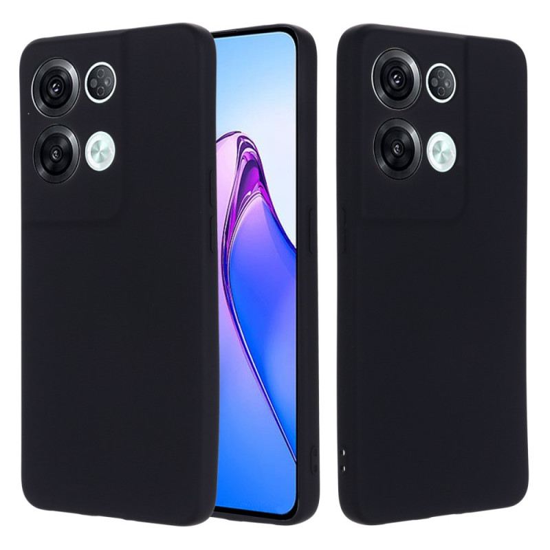 Telefontok Oppo Reno 8 Pro szíjjal Strappy Folyékony Szilikon