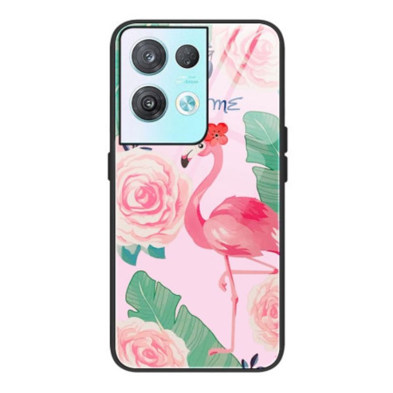 Tok Oppo Reno 8 Pro Flamingo Edzett Üveg