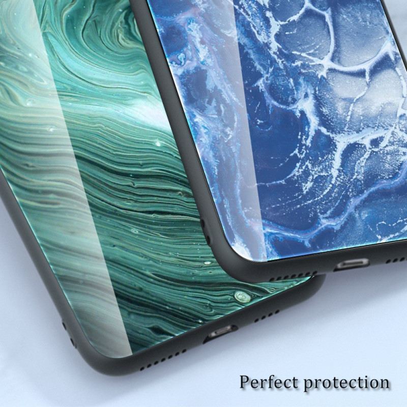 Tok Oppo Reno 8 Pro Márvány Színű Edzett Üveg