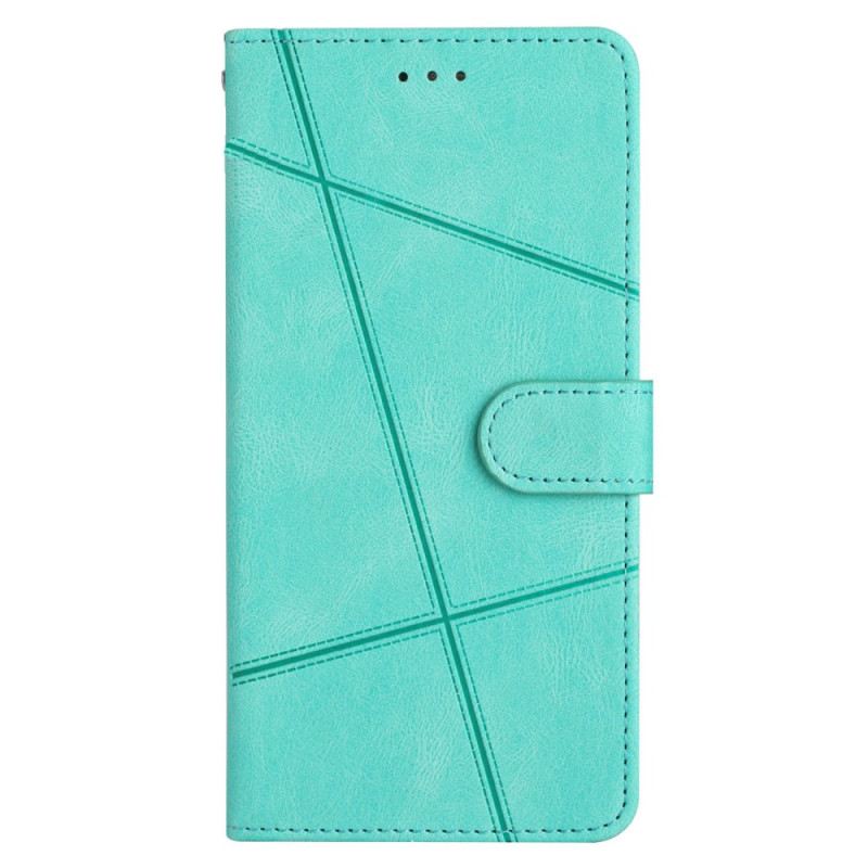 Bőrtok Oppo A98 5g Vonalak