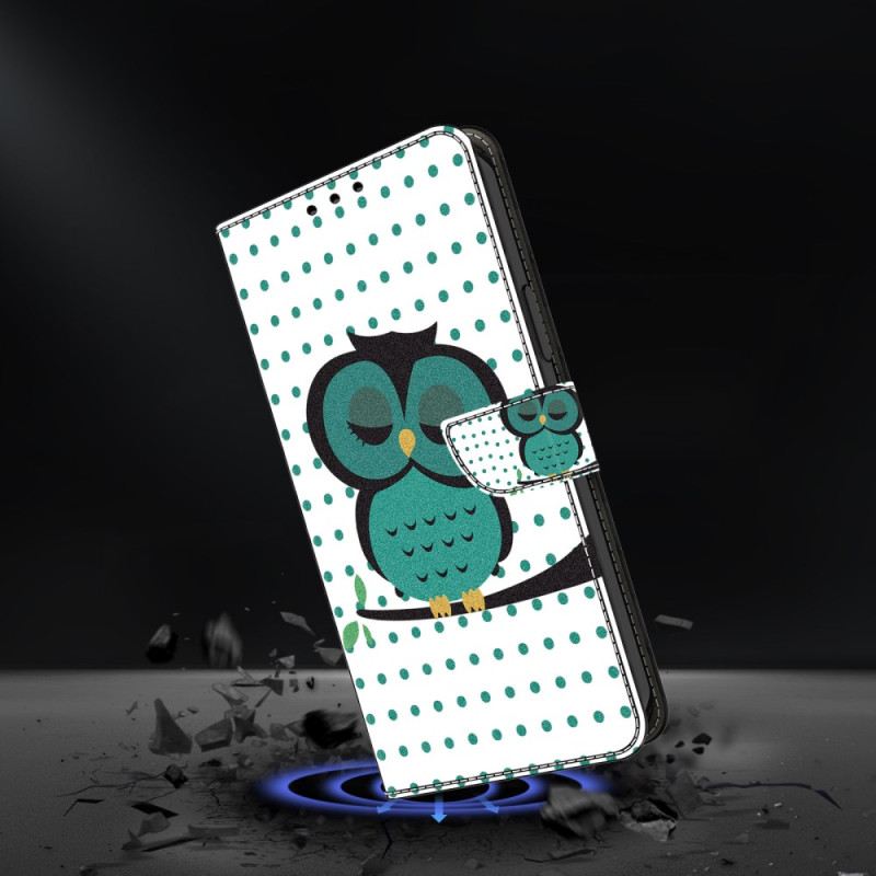 Fliptok Oppo A98 5g Alvó Bagoly