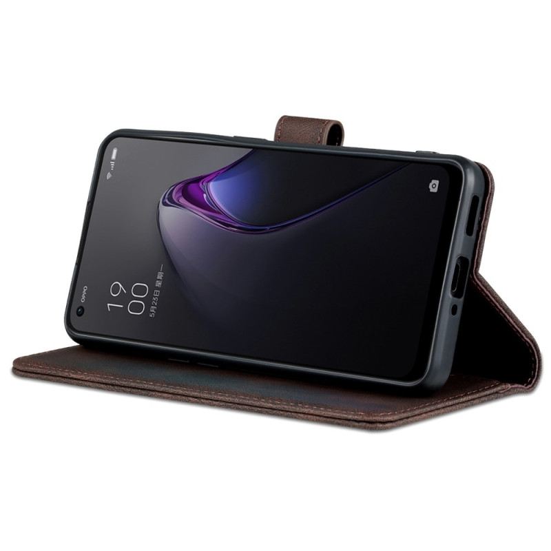 Fliptok / Bőrtok Oppo Reno 8 Azns Vintage Bőrhatás