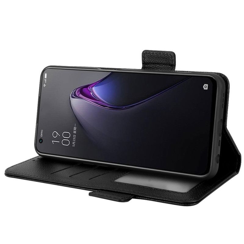 Fliptok / Bőrtok Oppo Reno 8 Ultra Fine