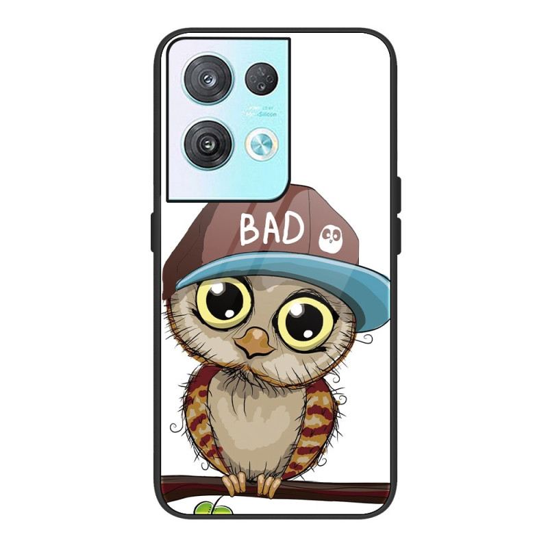 Tok Oppo Reno 8 Bad Owl Edzett Üveg