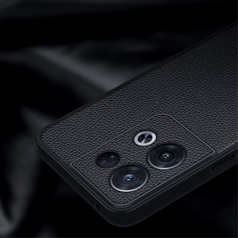 Tok Oppo Reno 8 Eredeti Litchi Bőr