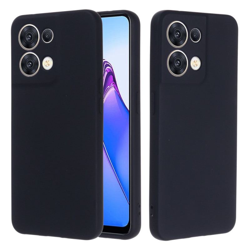 Tok Oppo Reno 8 szíjjal Strappy Folyékony Szilikon