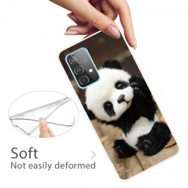 Telefontok Samsung Galaxy A32 Rugalmas Panda