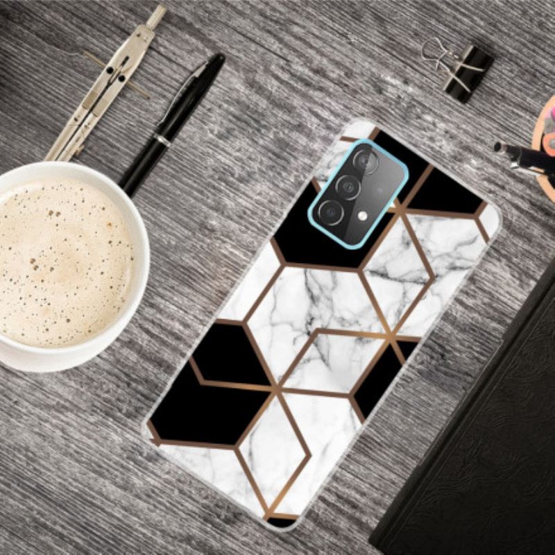 Tok Samsung Galaxy A32 Decline Geometric Marble