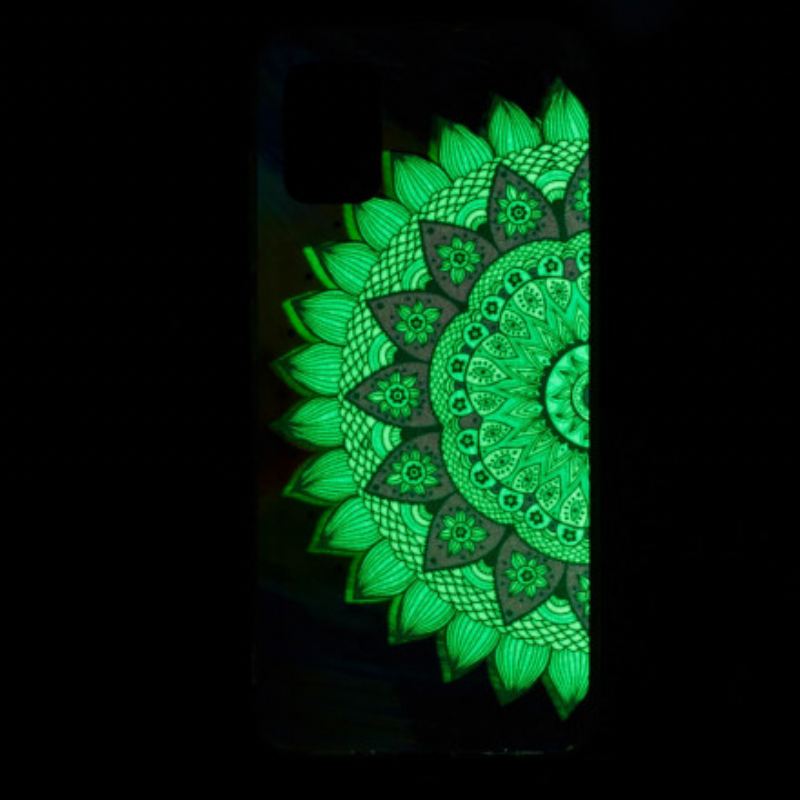 Tok Samsung Galaxy A32 Fluoreszkáló Színes Mandala