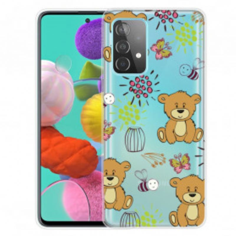 Tok Samsung Galaxy A32 Teddy Bears Felső