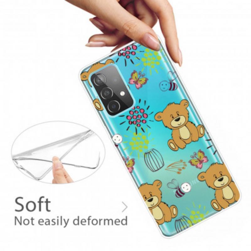 Tok Samsung Galaxy A32 Teddy Bears Felső