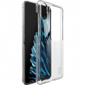 Fliptok Oppo Find N2 Flip Bőrtok Átlátszó Imak