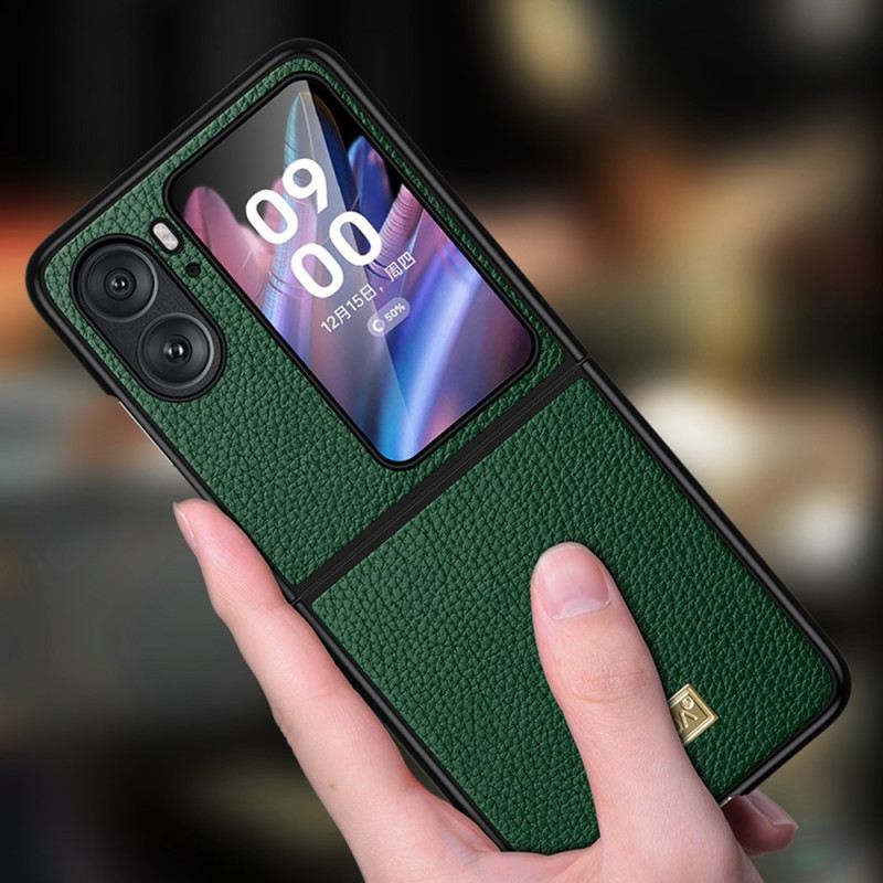 Fliptok Oppo Find N2 Flip Bőrtok Műbőr