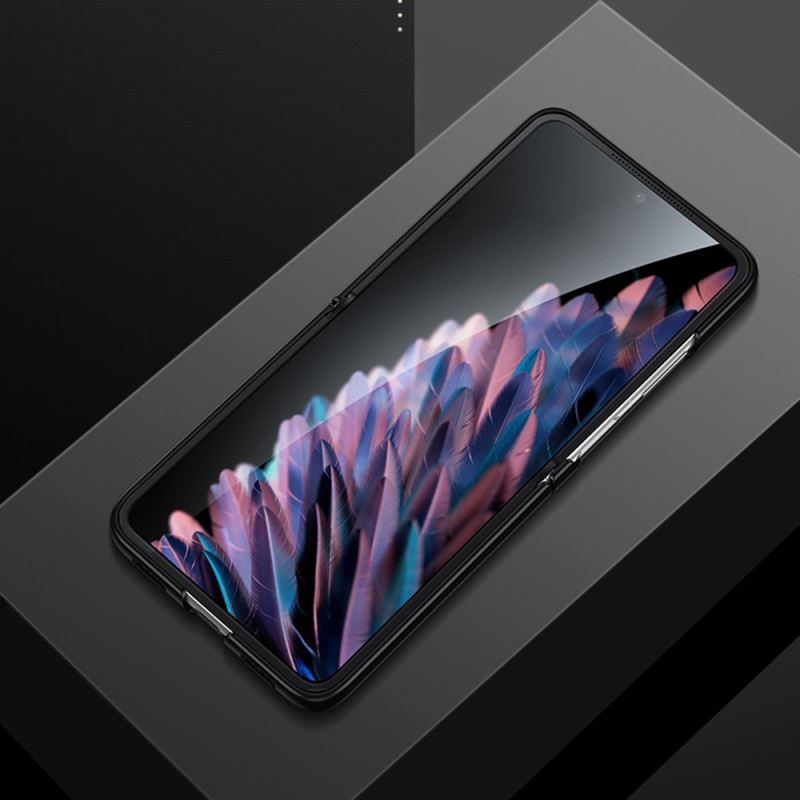 Fliptok Oppo Find N2 Flip Bőrtok Műbőr