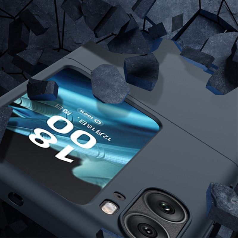 Fliptok Oppo Find N2 Flip Bőrtok Skin-feel