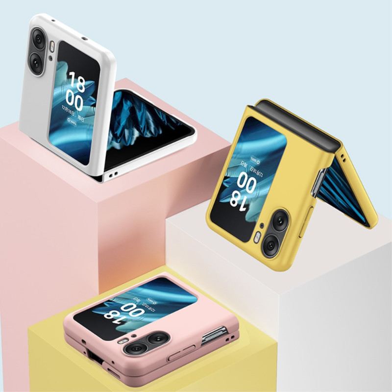 Fliptok Oppo Find N2 Flip Bőrtok Skin-feel