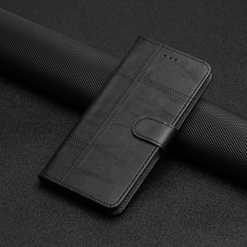 Fliptok / Bőrtok Xiaomi 12 Lite szíjjal Strappy Üzleti Stílus