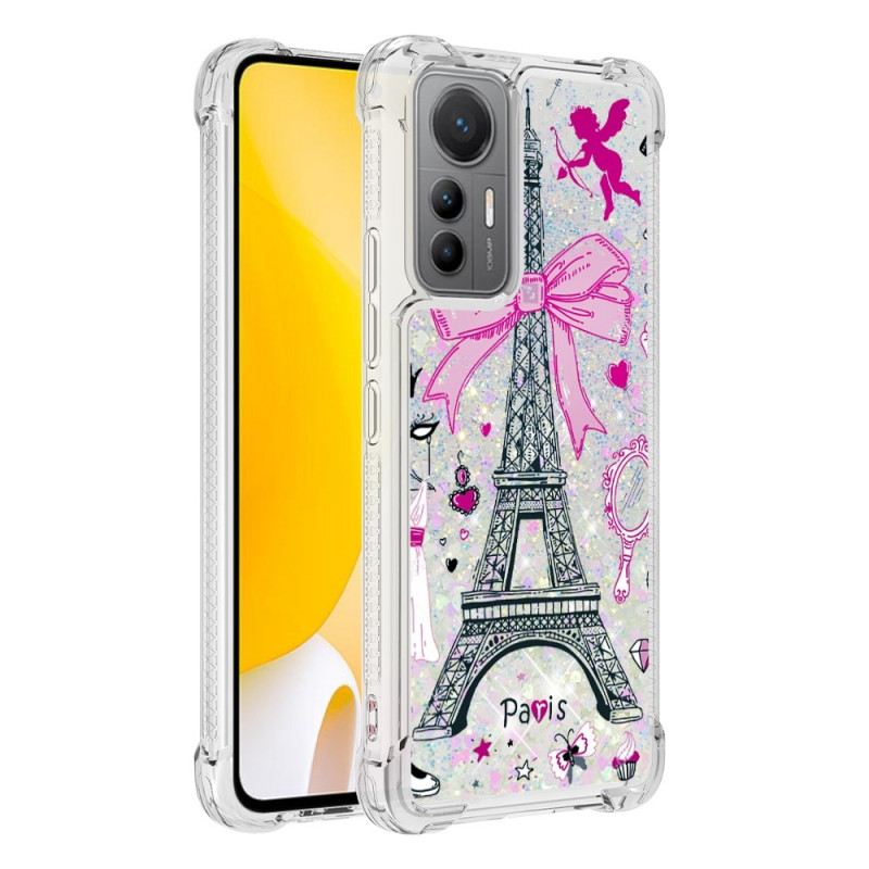 Telefontok Xiaomi 12 Lite Eiffel-torony Flitterek