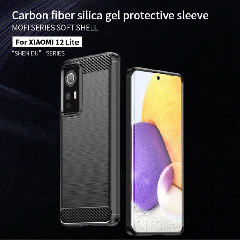 Tok Xiaomi 12 Lite Mofi Szálcsiszolt Szénszálas