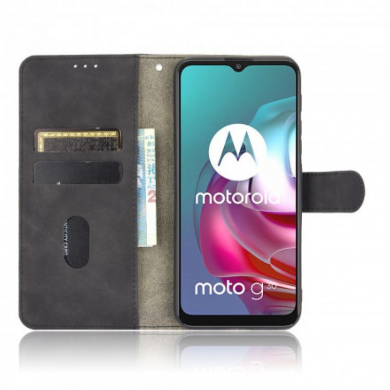 Fliptok / Bőrtok Moto G30 / G10 Skin Touch