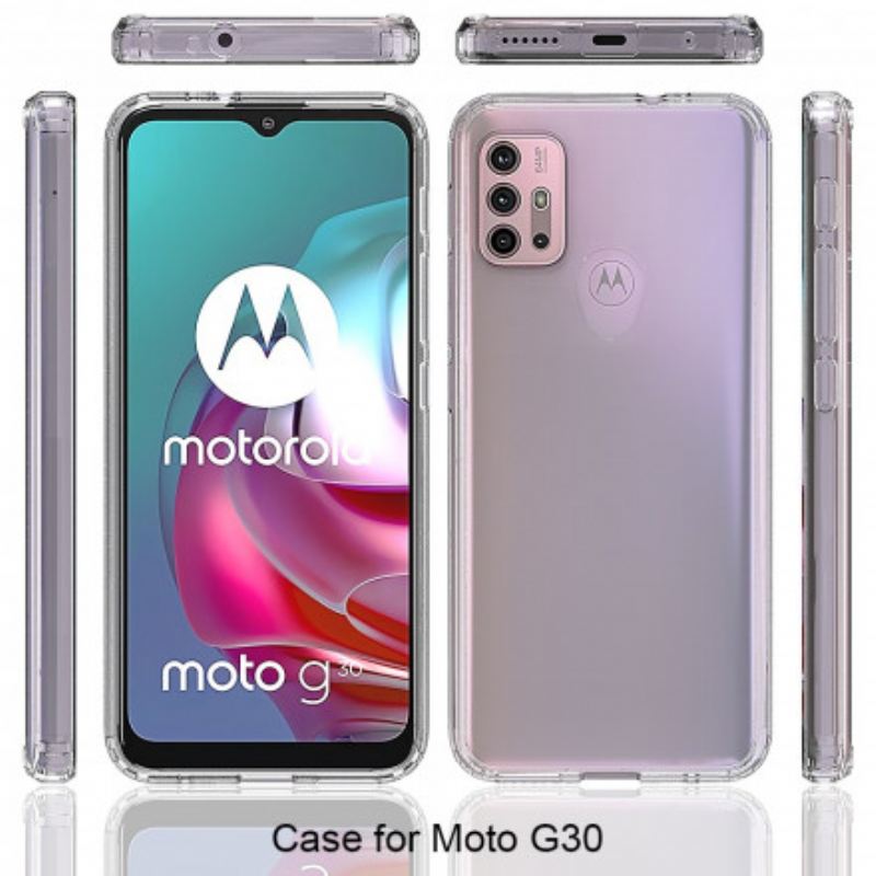 Telefontok Moto G30 / G10 Varrat Nélküli Megerősített Sarkok