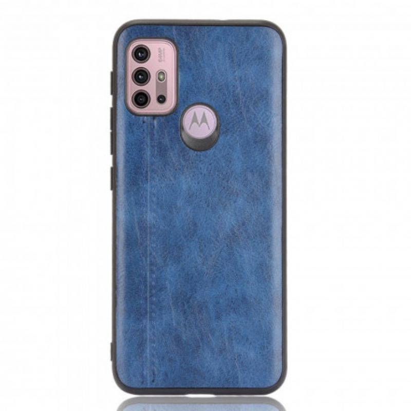 Tok Moto G30 / G10 Couture Bőr Hatás