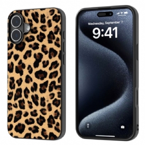 Mobiltelefon Tokok iPhone 16 Leopárd Stílus