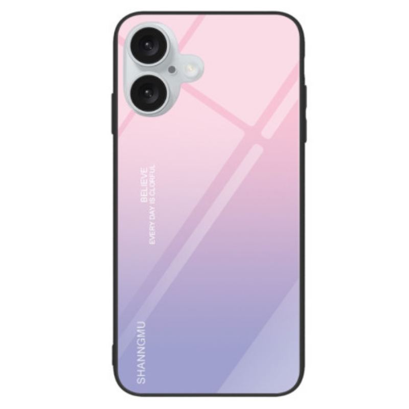 Telefontok iPhone 16 Gradiens Pink Purple