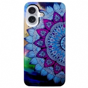 Tok iPhone 16 Mandala Virág