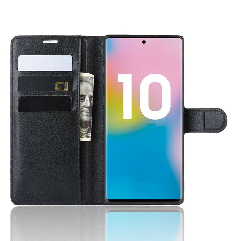 Fliptok / Bőrtok Samsung Galaxy Note 10 Plus Klasszikus Színek