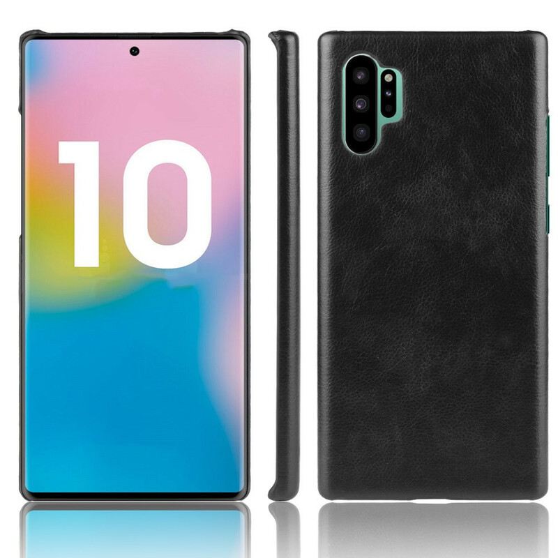 Tok Samsung Galaxy Note 10 Plus Klasszikus Licsi Bőrhatás