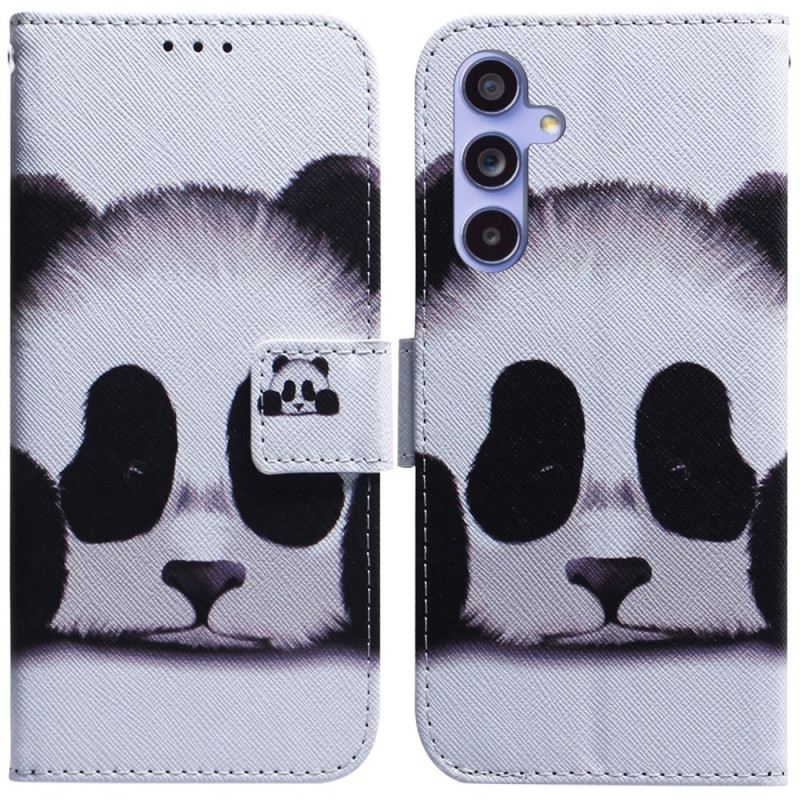 Bőrtok Samsung Galaxy A55 5g Panda