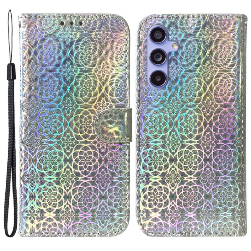 Fliptok Samsung Galaxy A55 5g Strappy Disco Stílus