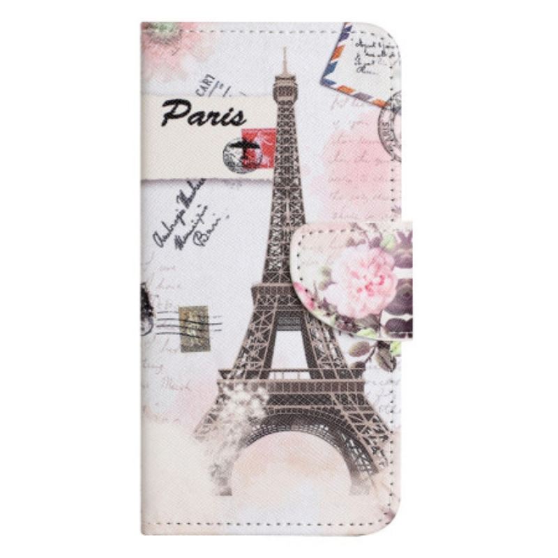 Fliptok Samsung Galaxy A55 5g Vintage Eiffel-torony