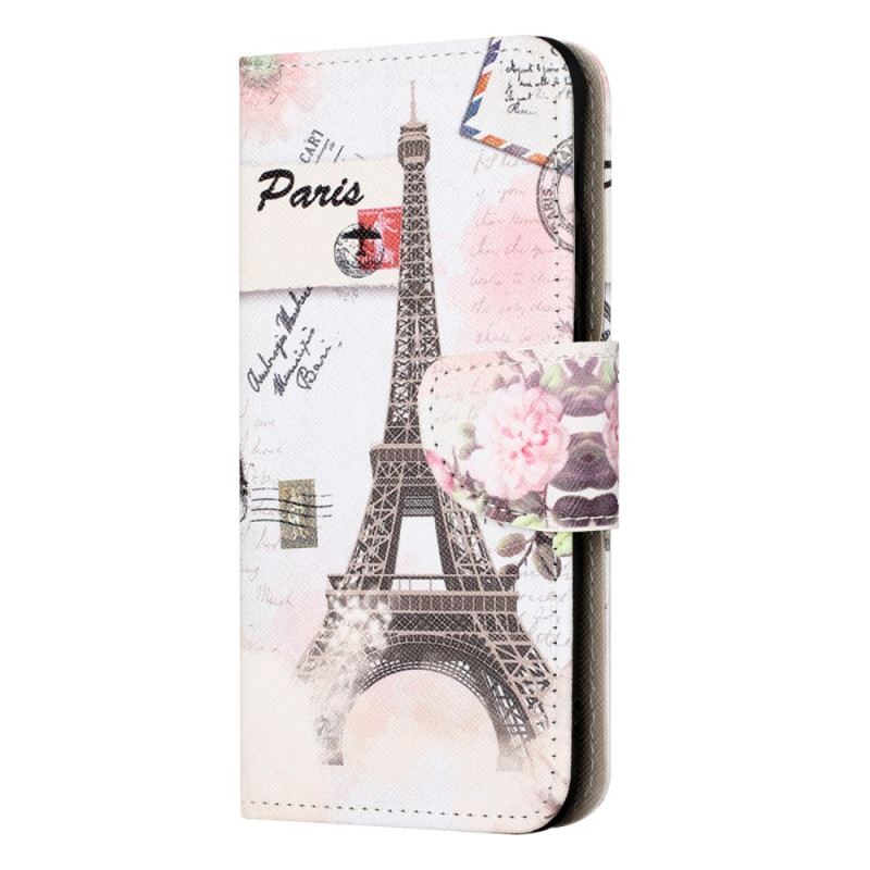 Fliptok Samsung Galaxy A55 5g Vintage Eiffel-torony