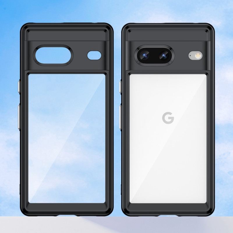 Telefontok Google Pixel 7 Átlátszó Hibrid