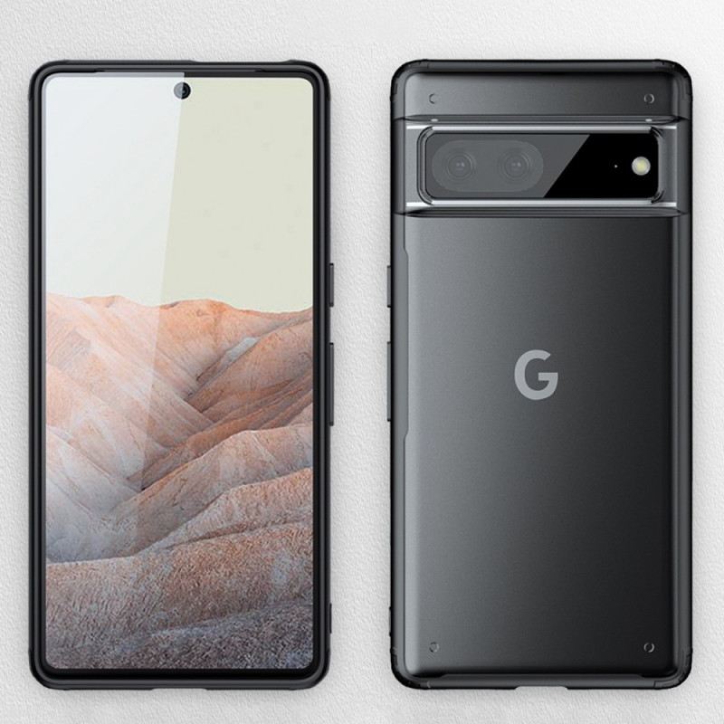 Telefontok Google Pixel 7 Átlátszó Szilikon Élek